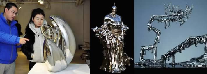 casting stainless steel statue