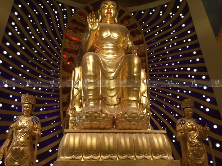Finished Buddha sculpture - Medcine buddha sculpture 