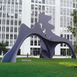 Color Coated Stainless Steel Sculpture