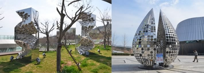 forged stainless steel parksculptures 
