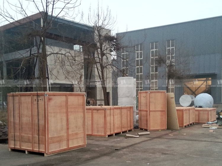 Crates for Ocean Shipping.