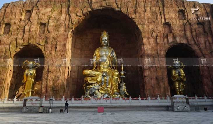 22 meters high bronze Buddha statue