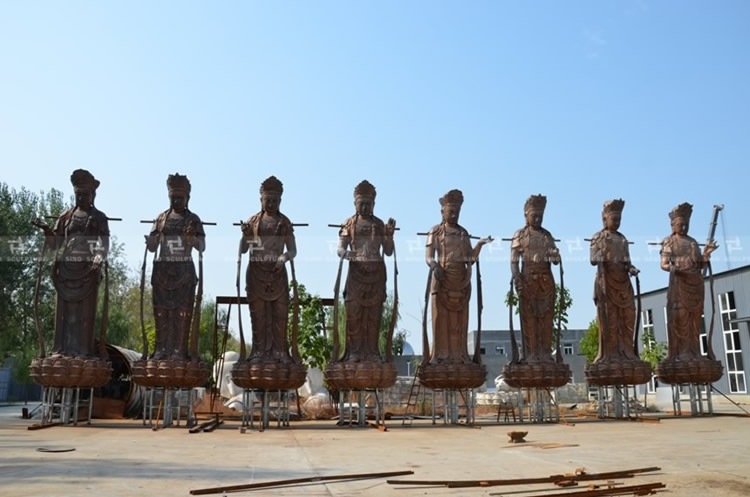 Buddha sculpture weled at Sino Sclpture Beijing factory 