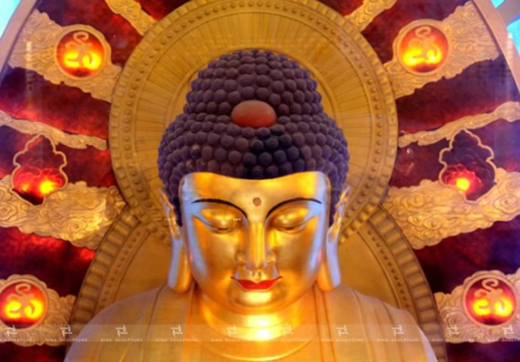 Rulaifo Buddha head sculpture