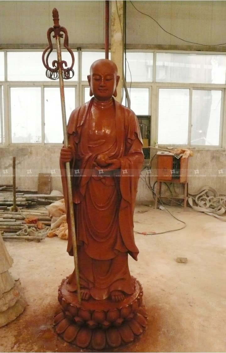 clay model design of the large scale bronze Buddha statue