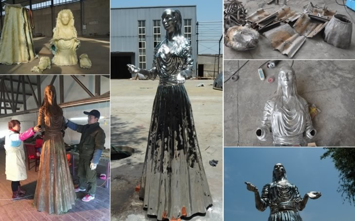 casting stainless steel scultpure foundry, manufacturer foundry