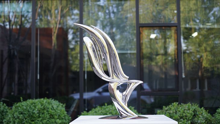 stainless steel statue, Mirror polishesed 