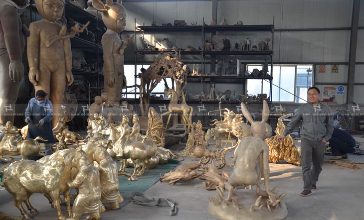 casting brass statue foundry Contemporary sculptures