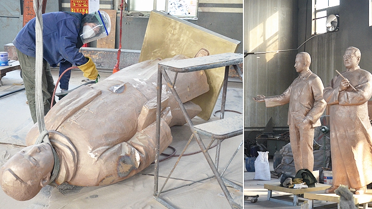 Process of Casting Bronze Statue in Sino Foundry