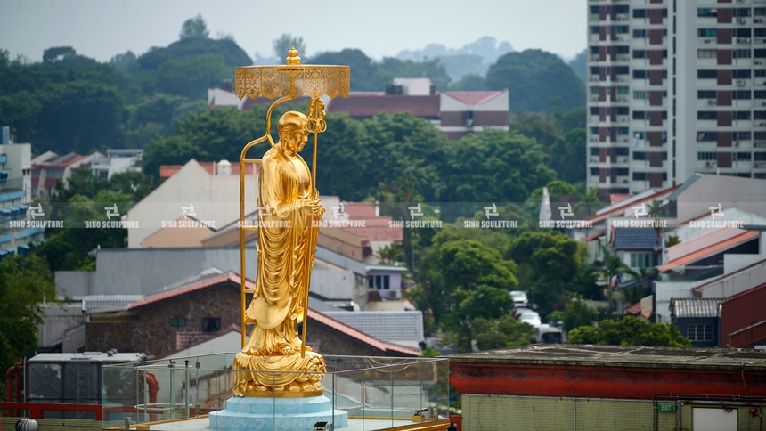 customized bronze buddha sculpture in Singapore