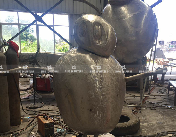 stainless steel animal sculpture fabricating