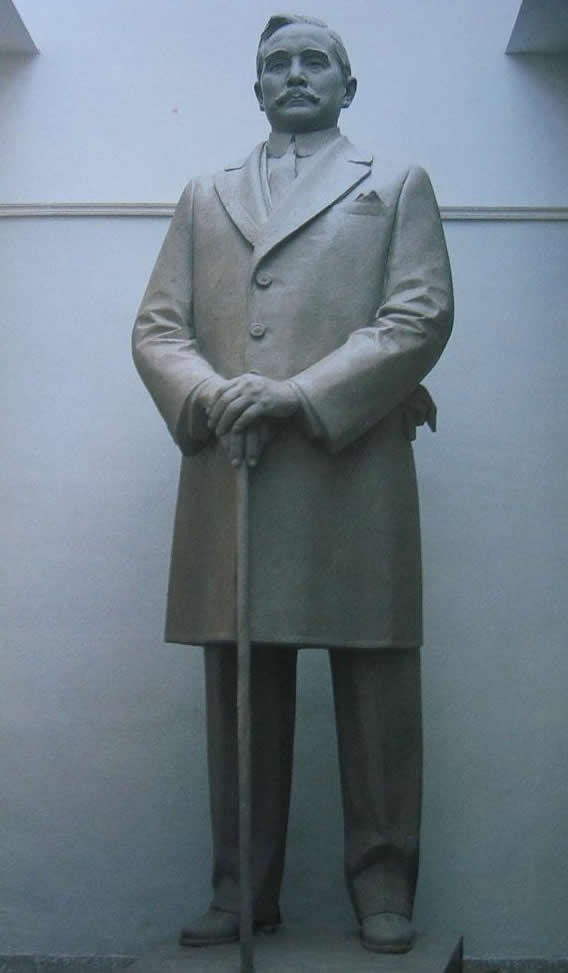 Bronze President Sun Yat-Sen Sculpture
