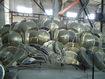 package and transportation of forging bronze sculpture