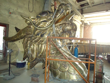 package and transportation of forging bronze sculpture