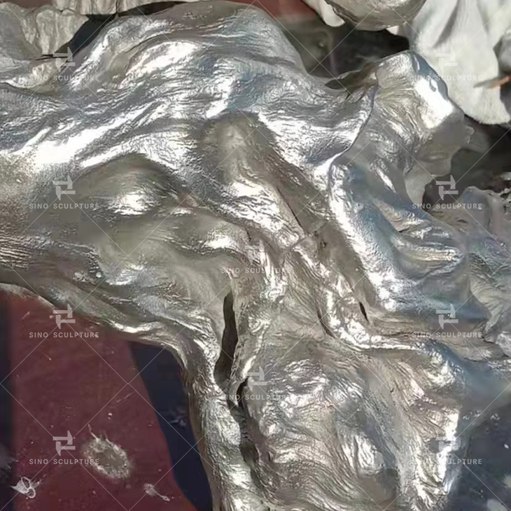 Casting process of the cupronickel and white copper