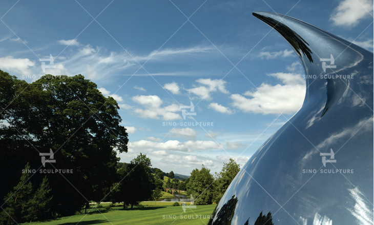 forged stainless steel tear sculpture foundry