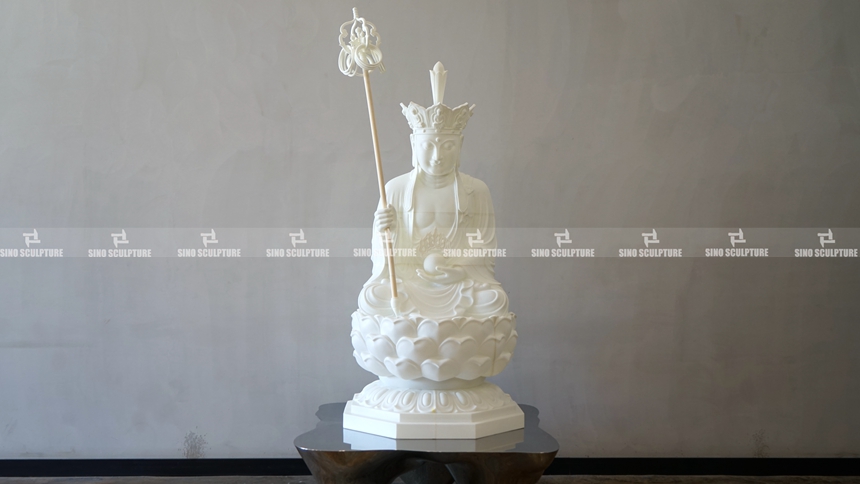 Gold-Leaf-Bronze-Sitting-Ksitigarbha-Bodhisattva-Statue-3d-Printing-Model Gold-Leaf-Bronze-Sitting-Ksitigarbha-Bodhisattva-Statue-3d-Printing-Model