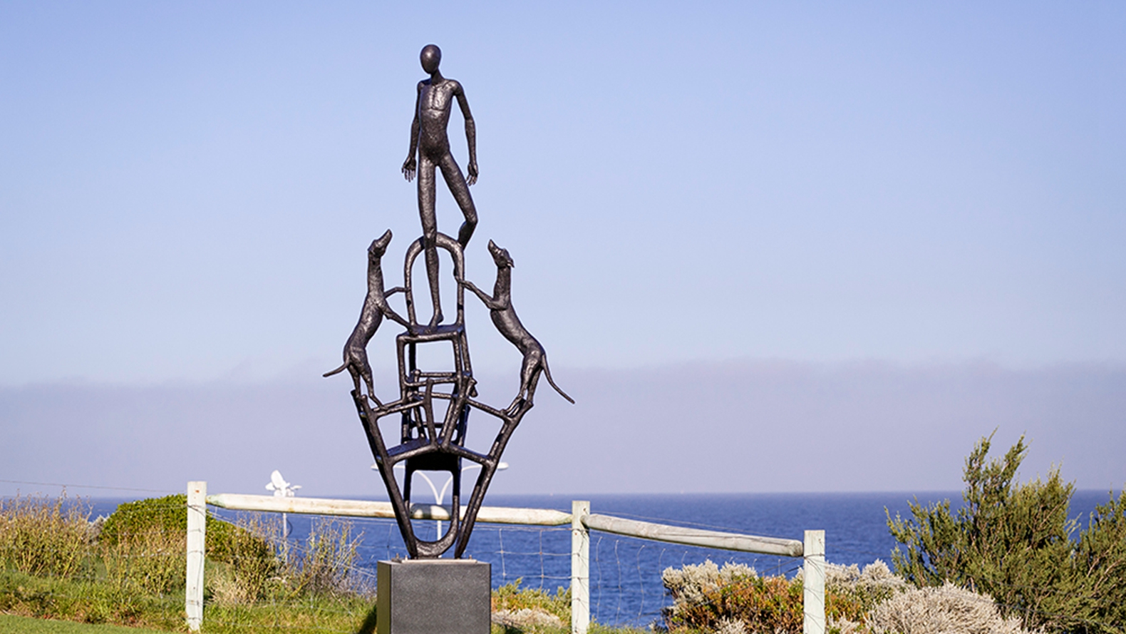 bronze statue Loyalty ,Cottesloe, Australia