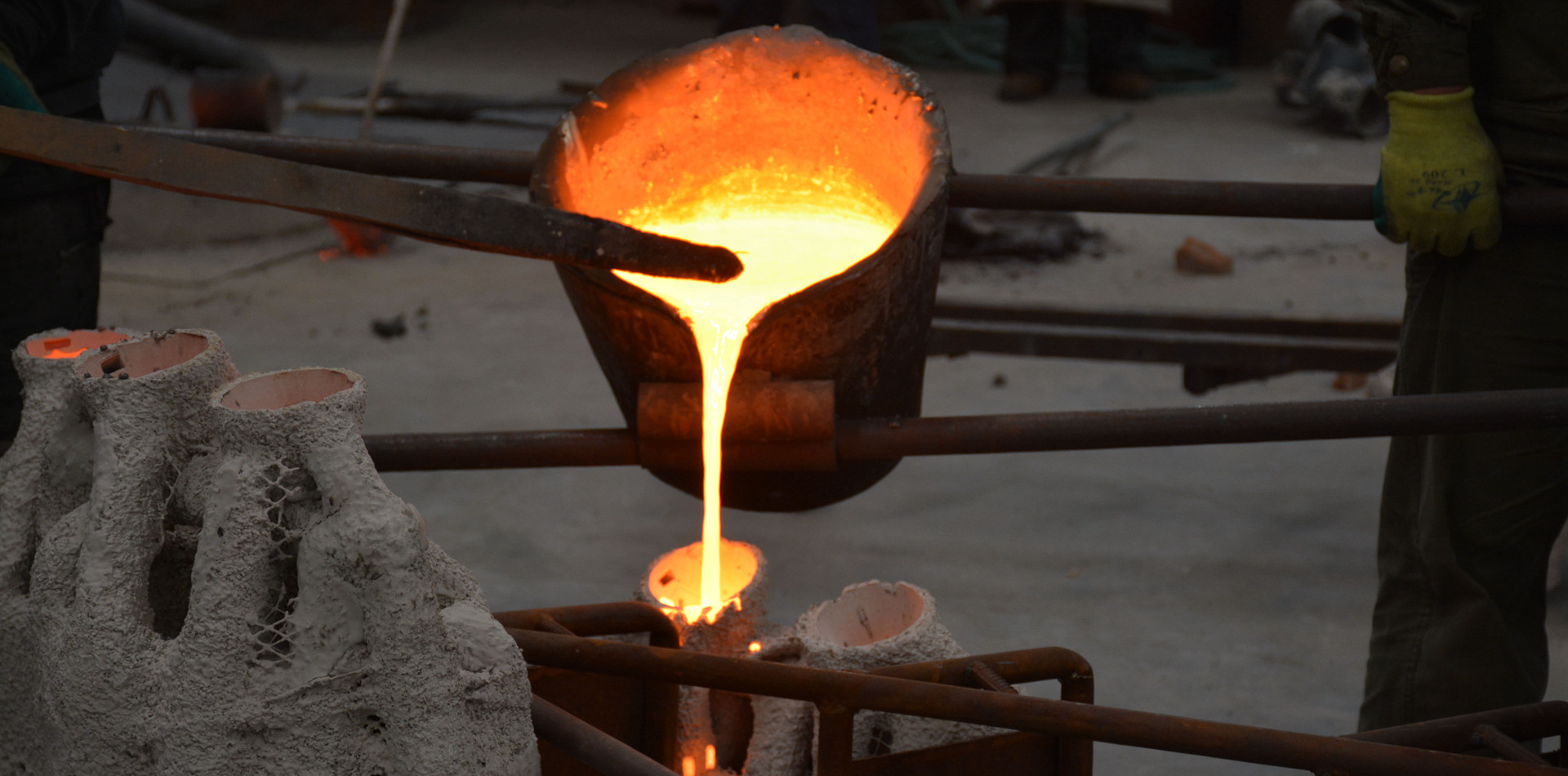 casting bronze sculpture Fine arts  foundry Beijing, China 