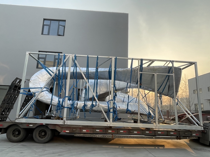 Shipment of the Zephyr Monumental Sculpture