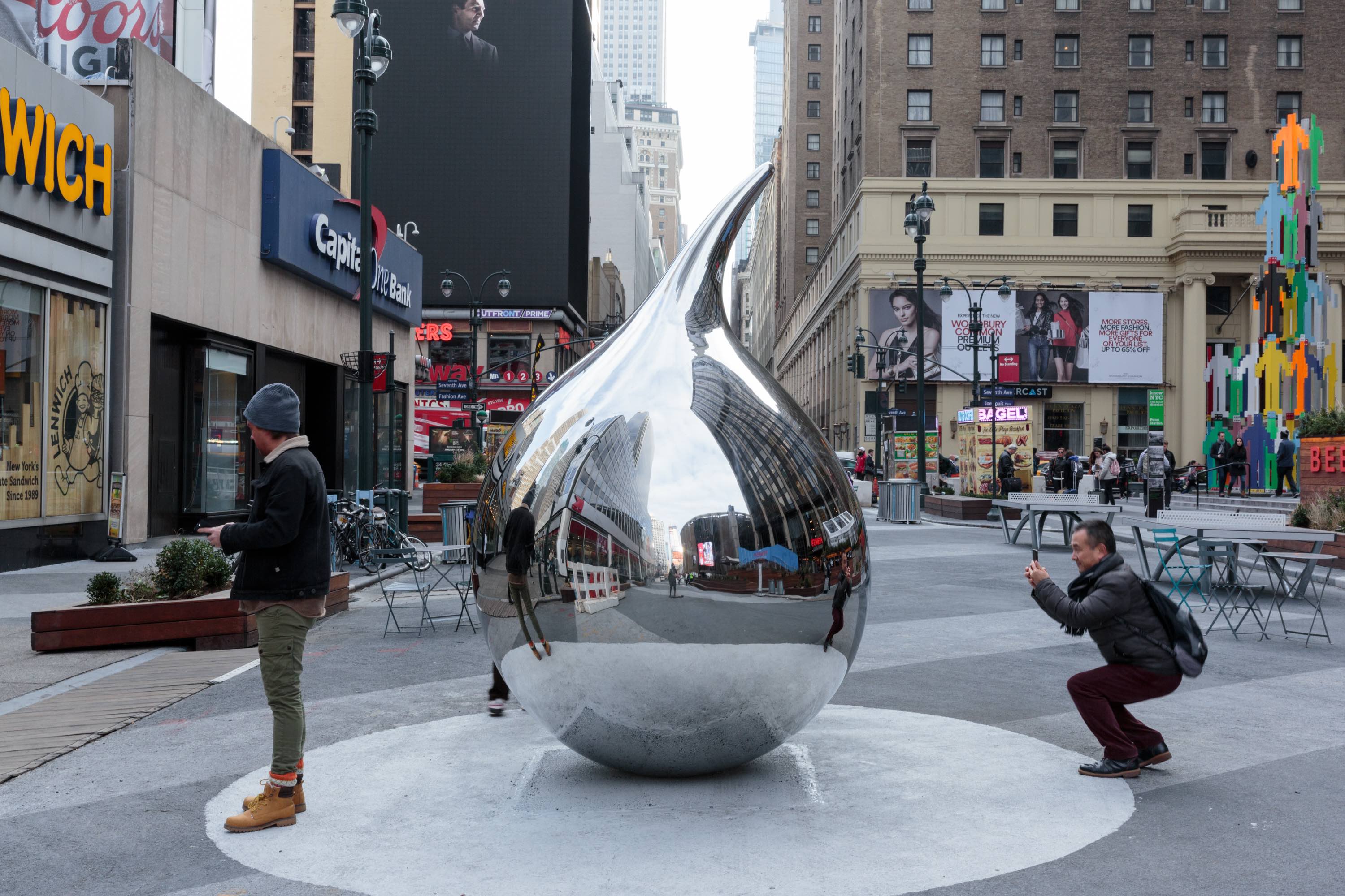 Mirror Polishing Finish Stainless Steel Tear in New York, USA