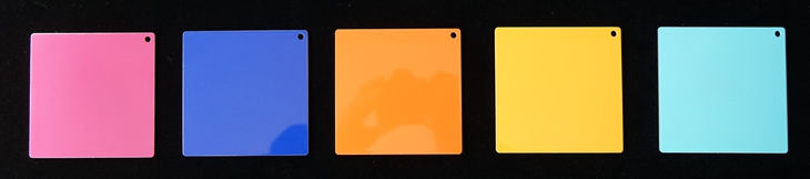 Spray Painting Finish on Stainless Steel Plates 