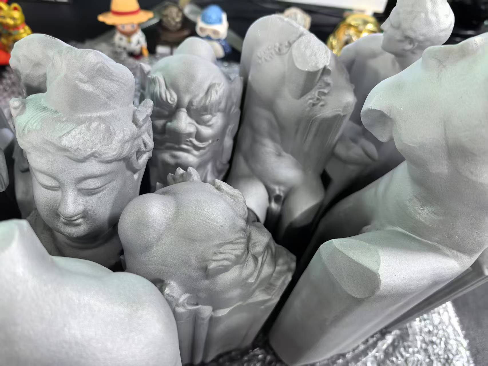 3D Printed in Stainless Steel Artworks