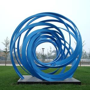 Color Coated Stainless Steel Sculpture