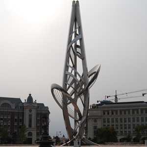 Stainless Steel Aquarius Sculpture