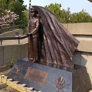 Outdoor Figure Cast Bronze Monument