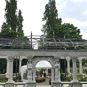 Arch Dome of Gazebo, stainless steel structure, London