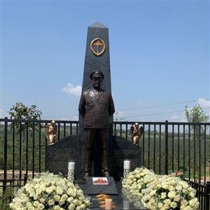 Bronze Casting Army General statue,General Seare Mekonnen Ethiopia