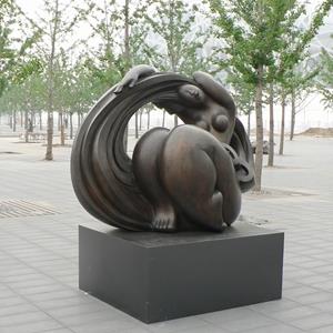 Bronze Contemporary Art Sculpture, Casting Bronze Contemporary Statue In Beijing China