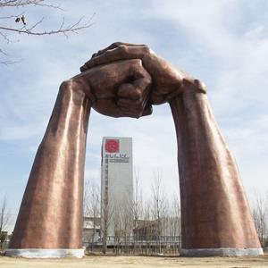 Bronze Monumental Sculpture, The Door of the Etiquette