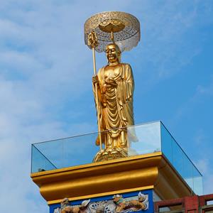 Custom Bronze Buddha Statue in KMSPKS, Singapore