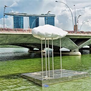 Cloud 9 Sculpture,stainless Steel Cloud Nine Sculpture Singapore