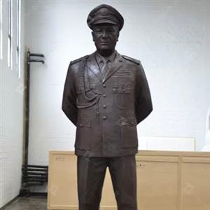 Casting Bronze Military Statue