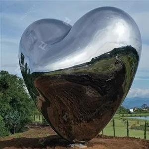 Customized Mirror Polished Contemporary Stainless Steel Love Me Sculpture In Mexico