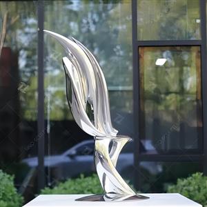 Mirror Artwork Sculpture made in Stainless Steel