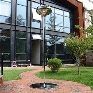Stainless Steel Sculpture Drip with Mirror Polished Finish