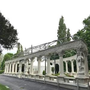 Arch Dome Of Gazebo, Stainless Steel Structure, London