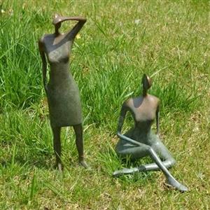 Realistic Bronze Monumental Statues Outdoor Bronze Contemporary Sculpture