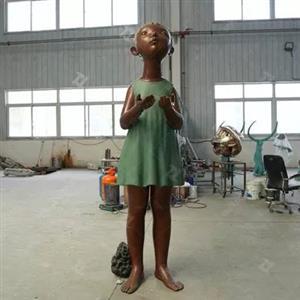 Medium Size Bronze Statue Lost Wax Casting Bronze Sculpture For Art Collection